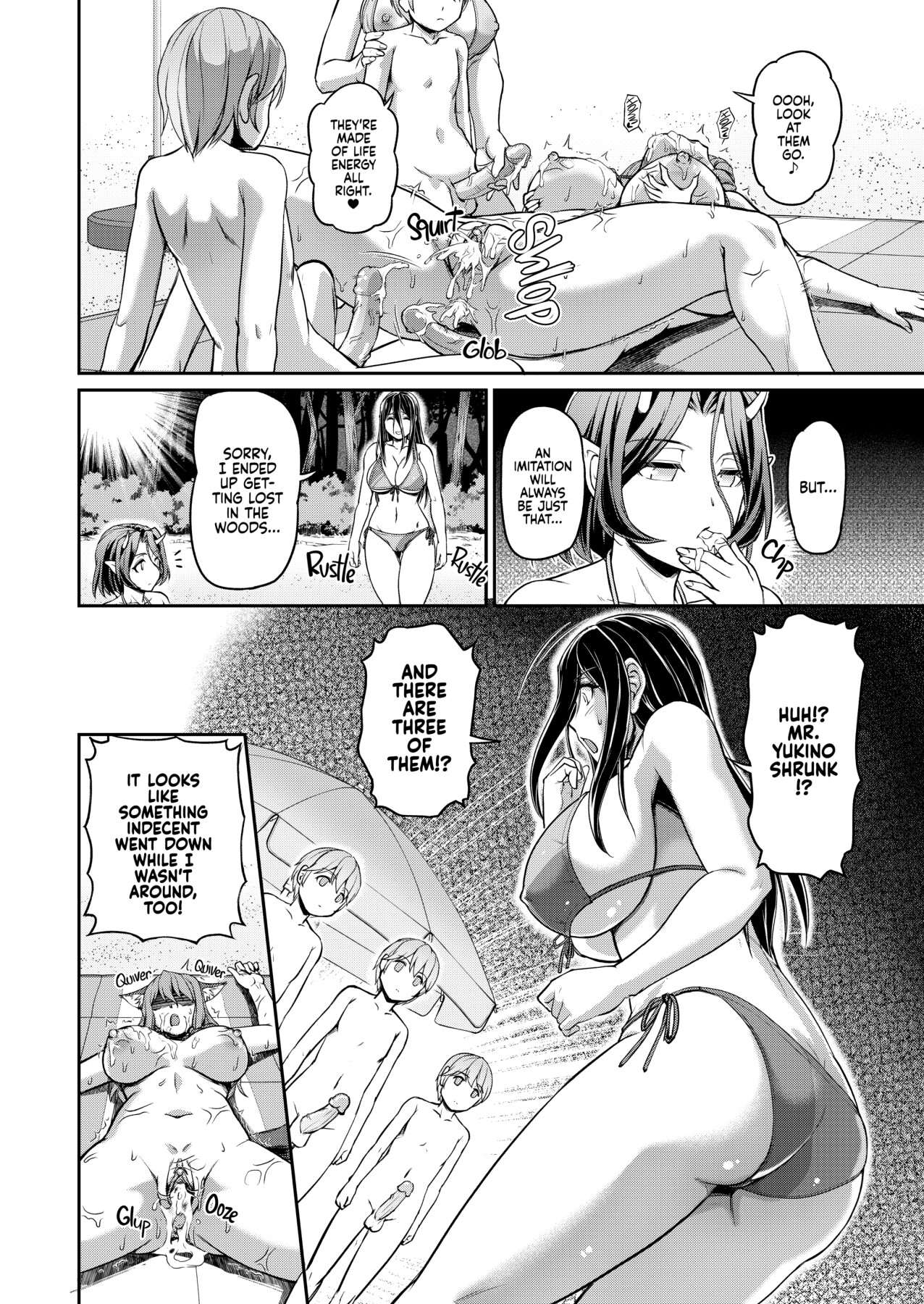 Hentai Manga Comic-Daily Life at the Monster Girl Manor-Read-157